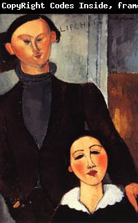Amedeo Modigliani Jacques and Berthe Lipchitz